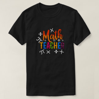Camiseta Maestra De Matemáticas De Vuelta A La Escuela