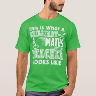 Camiseta Maestra De Matemáticas Esto Es Lo Que Una Enseñanz