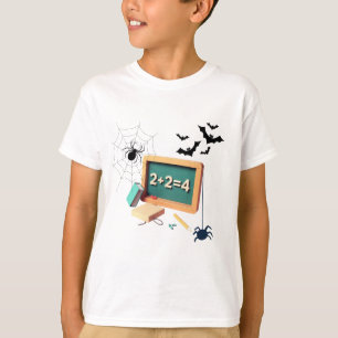Camiseta Maestra de matemáticas fantasmagórica
