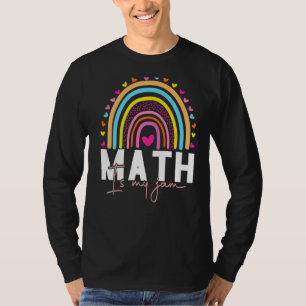 Camiseta Maestra de matemáticas - La matemática es mi merme