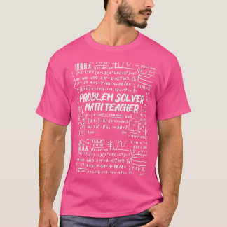 Camiseta Maestra de matemáticas para resolver problemas 67
