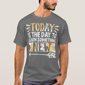 Camiseta Maestra De Mentalidad De Crecimiento Hoy Es El Día