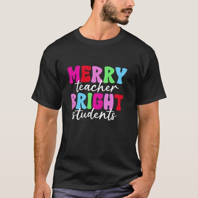 Camiseta Maestra de merry Estudiantes Brillantes Retro Groo (Anverso)