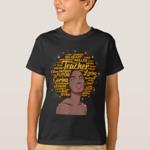 Camiseta Maestra de Mes de Historia Negra, Enseñanza Africa