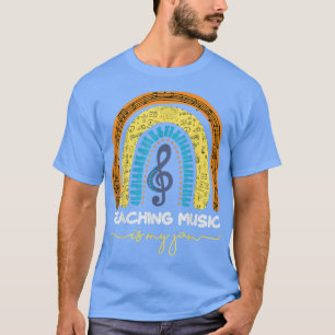 Camiseta Maestra De Música Enseñando Música Es Mi Jam 1977