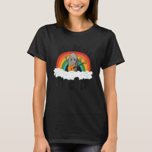 Camiseta Maestra de música hippie arcoiris anti bullying Ki