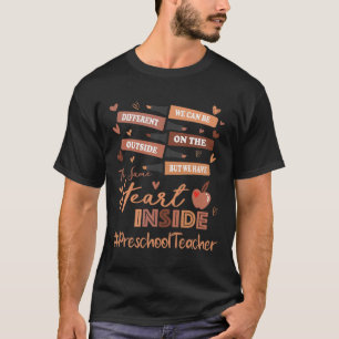 Camiseta Maestra de preescolar Podemos ser diferentes Histo