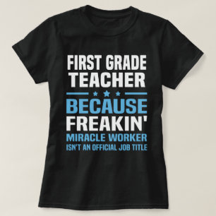 Camiseta Maestra de primer grado