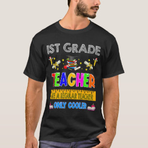 Camiseta Maestra De Primer Grado Como Una Compañía De Profe
