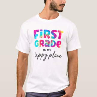 Camiseta Maestra De Primer Grado De Arcoiris Tye De Primer 