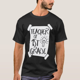 Camiseta Maestra de primer grado Escuela Enseñanza Kinderga