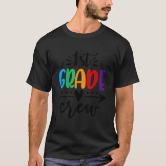 Camiseta Maestra de Primer Grado Primer Día de Escuela 1er