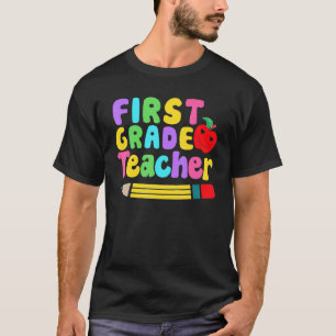 Camiseta Maestra De Primer Grado Volver A La Escuela De Pri