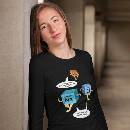 Camiseta Maestra de Química Geek de Ciencia Bolsa de Cumple