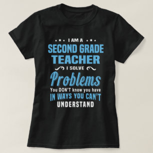 Camiseta Maestra de segundo grado