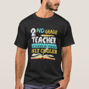 Camiseta Maestra De Segundo Grado De Vuelta A La Escuela