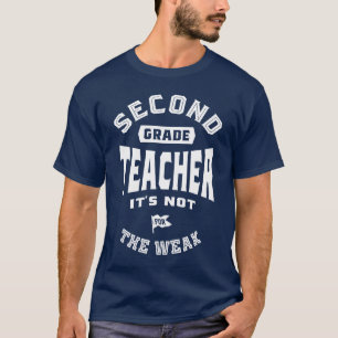 Camiseta Maestra de segundo grado no es para débiles