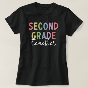Camiseta Maestra de segundo grado Segundo curso de vuelta