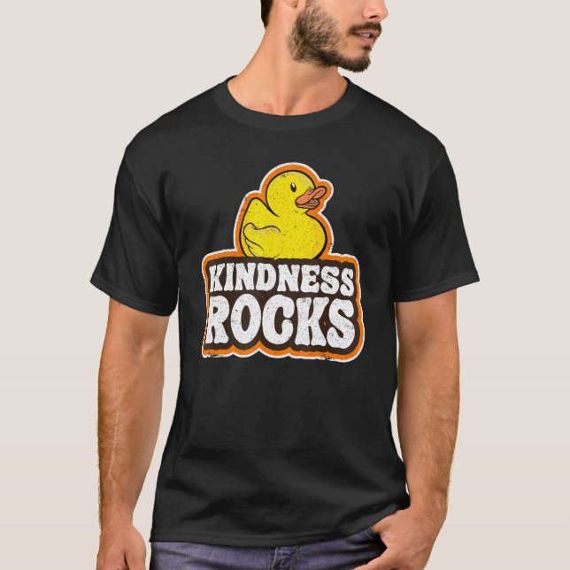 Camiseta Maestra de Sped Anti-bullying Hippie Rubber Duck T (Anverso)