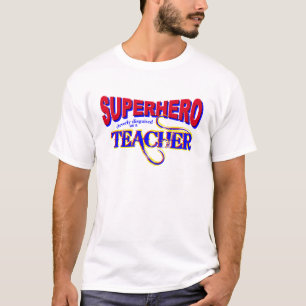 Camiseta Maestra de superhéroes
