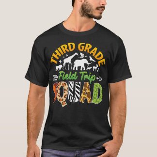 Camiseta Maestra de tercer curso de viaje en campo de zooló