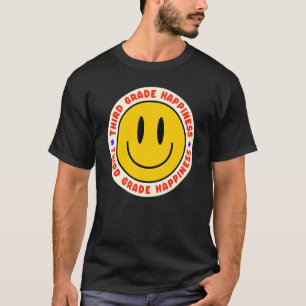 Camiseta Maestra De Tercer Grado Cuta De Tercer Grado, De N