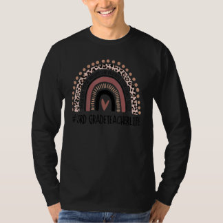 Camiseta Maestra de Tercer Grado Enseña Amor Inspira Boho A