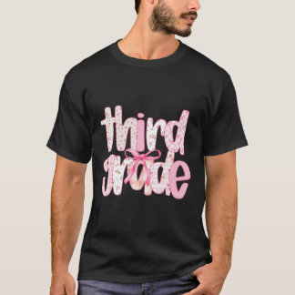 Camiseta Maestra de Tercer Grado Lindo Regreso a la Escuela