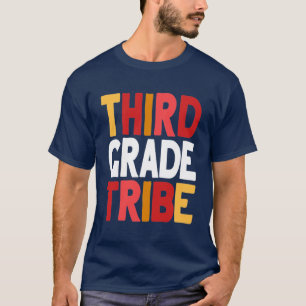 Camiseta Maestra De Tribu De 3er Grado De Vuelta A La Escue