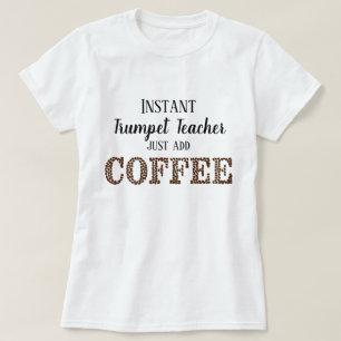 Camiseta Maestra de Trump instantánea agrega música diverti
