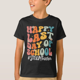 Camiseta Maestra De Vapor Feliz Día De Maestra Escolar