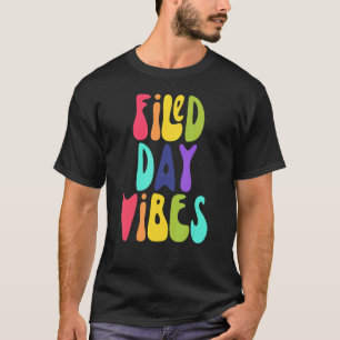 Camiseta Maestra De Vibes En El Día De Los Escolares El Día
