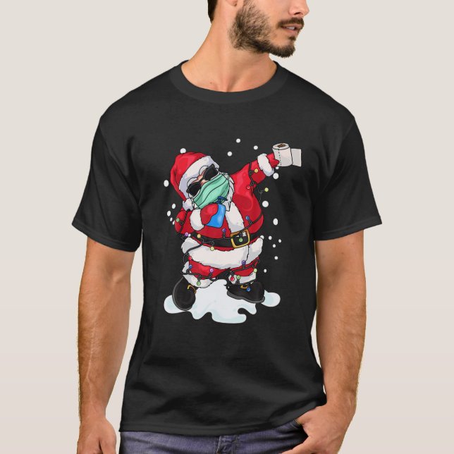 Camiseta Maestra de violín favorita de Santa Claus disfraza (Anverso)