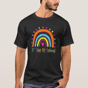 Camiseta Maestra del 100º día de escuela 100 días más intel