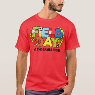 Camiseta Maestra del Día de la Escuela deja que los juegos
