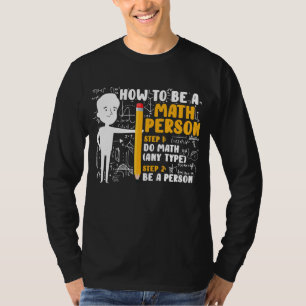 Camiseta Maestra Divertida Matemática Chiste Cómo Ser Matem