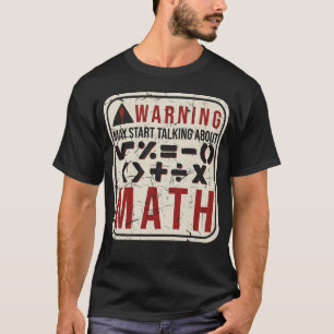 Camiseta Maestra divertida matemática: Humor Math Math Teac