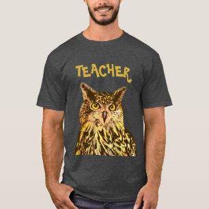 Camiseta Maestra, Eagle owl T-Shirt