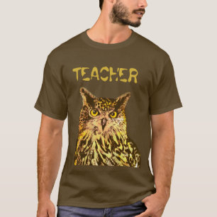 Camiseta Maestra, Eagle owl T-Shirt