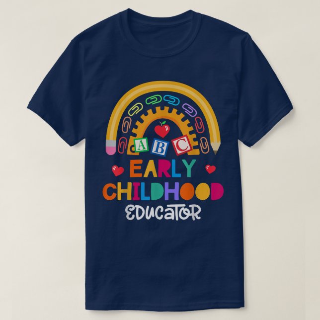 Camiseta Maestra Educadora de Primera Infancia (Diseño del anverso)