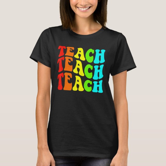 Camiseta Maestra Enseñadora Inspiradora Sch (Anverso)