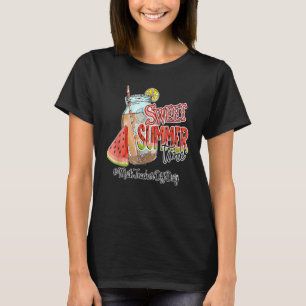 Camiseta Maestra fuera de servicio vacaciones verano dulce