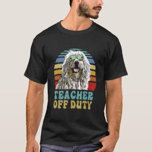 Camiseta Maestra fuera del servicio verano de perro de Komo