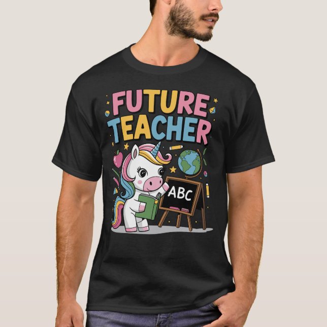 Camiseta Maestra Futura Maestra (Anverso)