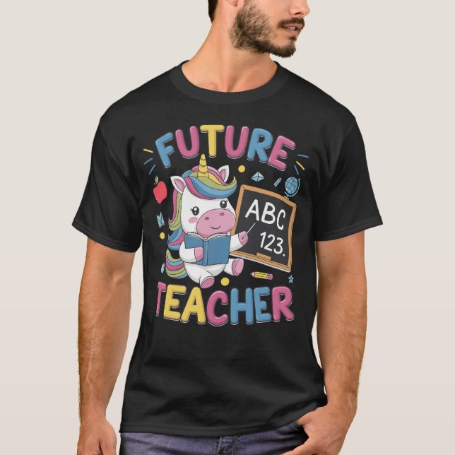 Camiseta Maestra Futura Maestra (Anverso)
