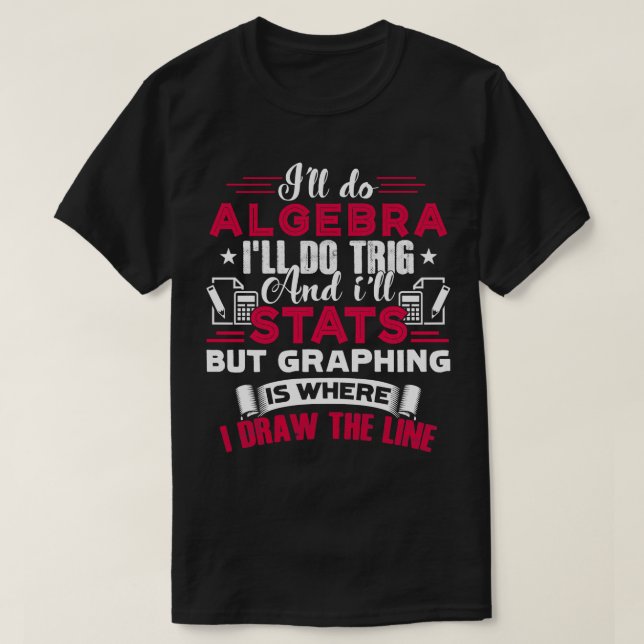 Camiseta Maestra Ill Do Algebra (Diseño del anverso)