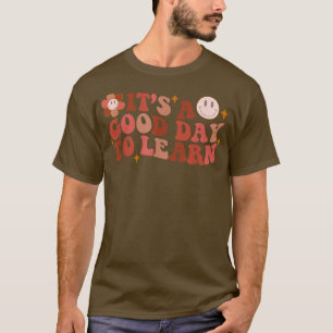Camiseta Maestra inspiradora es un buen día para aprender p