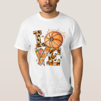 Camiseta Maestra Life Pumpkin Lover