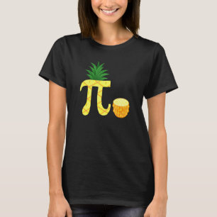 Camiseta Maestra Maestra De Maíz De Piña Geek De Símbolo Pi