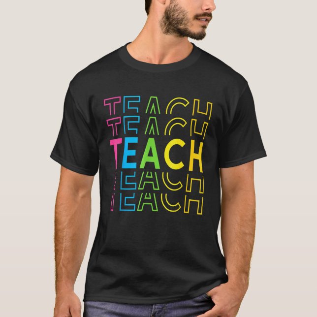 Camiseta Maestra Maestra Inspiradora Nacimiento Hombres Muj (Anverso)